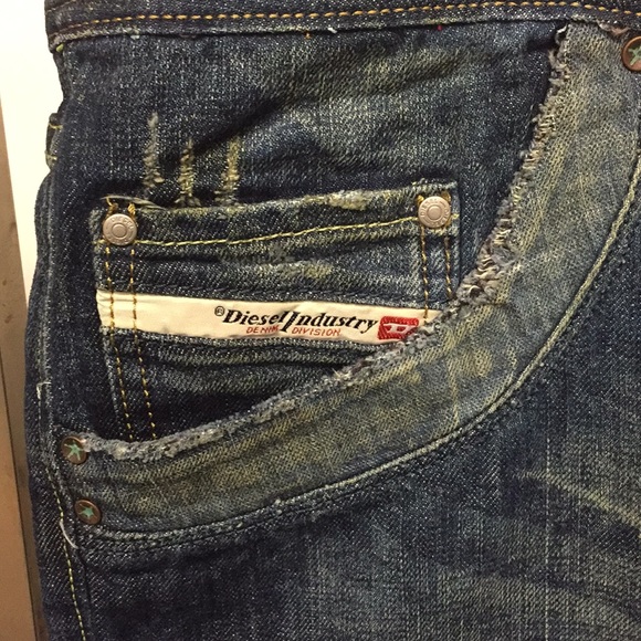 Diesel Other - Diesel distressed Jeans Size 40.  Button Fly.